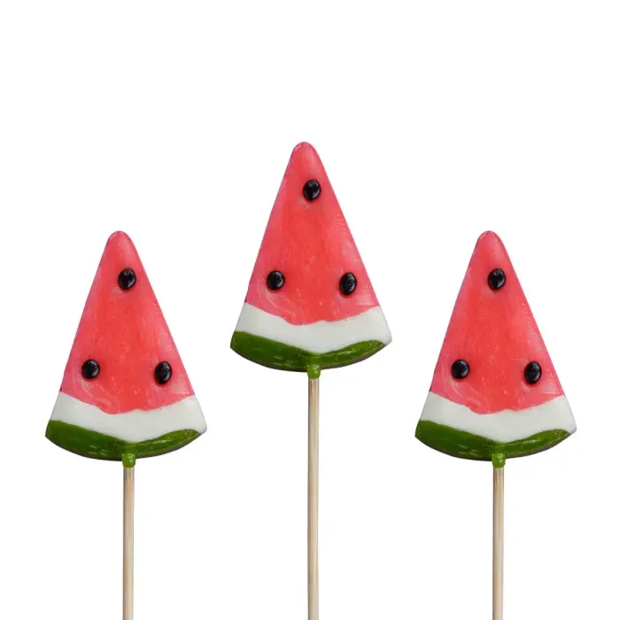 Watermelon lollipop